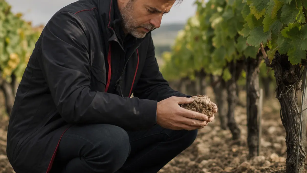 Ce que la géologie du sol révèle sur le vin