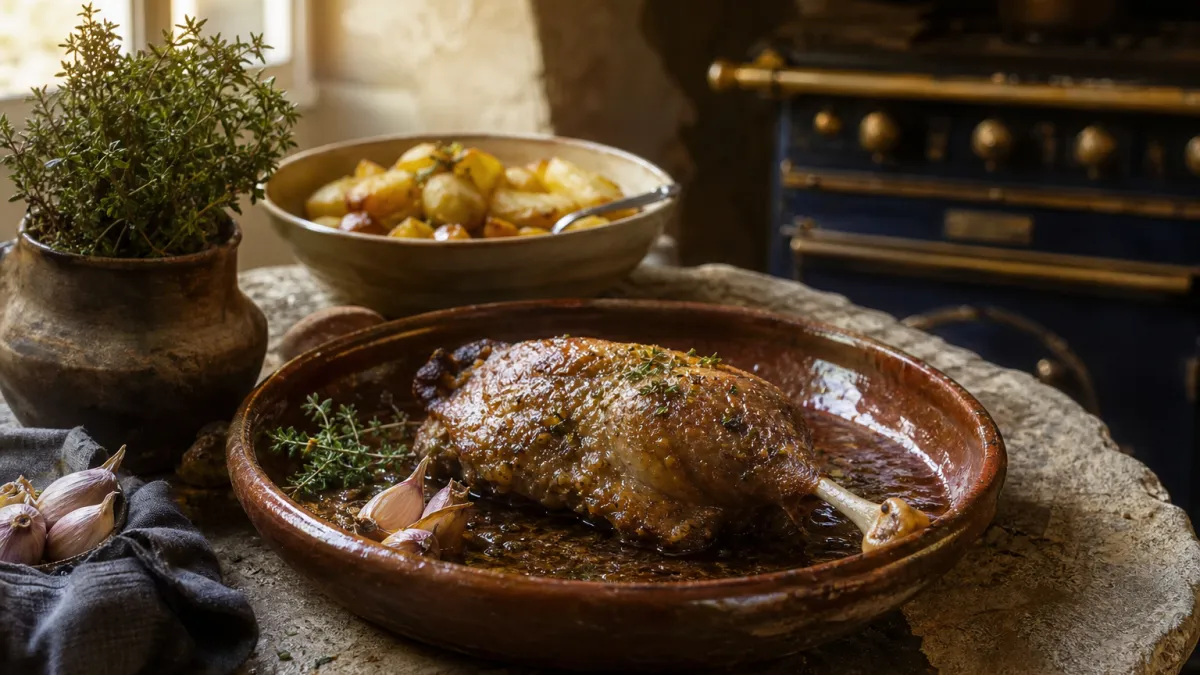 Saint-Émilion et confit de canard : l'accord idéal